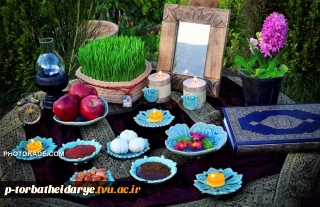 جشنواره بهاری ساخت وسفره آرایی هفت سین نوروزی ویژه دانشجویان دختر و پسر آموزشکده های فنی و حرفه ای